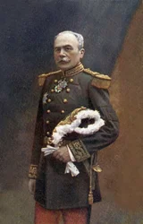 Fernand de Langle de Cary (1849-1927) ufficiale francese durante la prima guerra mondiale (Verdun), foto di Eugene Pirou