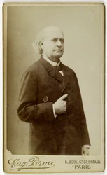 Ritratto di Leconte de Lisle (Charles Marie Leconte, detto) (1818-1894), poeta