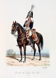 Gardes-du-Corps de Roi, 1814