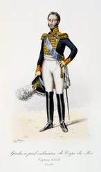 Gardes à pied ordinaires du Corps de Roi, Capitaine-Colonel, 1817-30