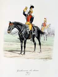 Gendarmeria delle Cacce, 1815-30