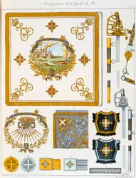 Moschettieri della Guardia del Re, Insegna