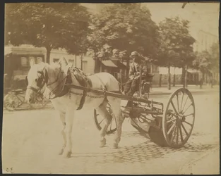 [Spazzatrice a cavallo]