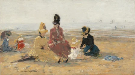 Sulla spiaggia, Trouville