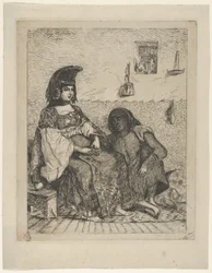Una Sposa Ebrea a Tangeri, 1833