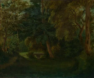 Giardino di George Sand a Nohant, ca. 1842-43
