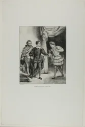 Amleto e Guildenstern, tavola 6 da Amleto