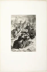 Amleto e Laerte nella tomba di Ofelia