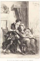 Amleto e la Regina (Atto III, Scena IV)