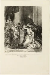Margherita alla chiesa, da Faust