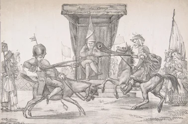 Duello polemico tra Lady Quotidienne e Sir Journal de Paris, 1821