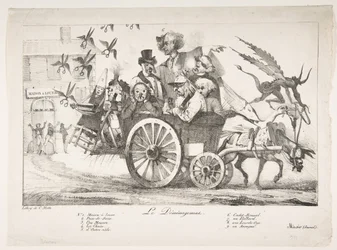Il consiglio dei censori si trasferisce, 1822