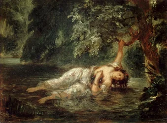 La morte di Ofelia, 1853