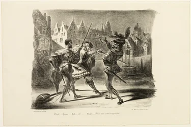 Il Duello tra Faust e Valentino, da Faust