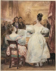 Un concerto: Laura Devéria che canta