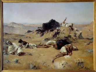 Deserto. Uomini assetati