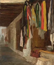 Le tintorie nel suk, Algeri