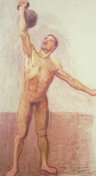 Sollevatore di pesi, 1912