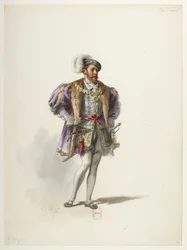 Btv1b84558104 03 - Saint-Saëns - Enrico VIII - Modelli in costume - Lacoste - 3. Seigneur