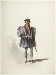Btv1b84558104 07 - Saint-Saëns - Enrico VIII - Modelli in costume - Lacoste - 7. Seigneur