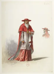 Btv1b84558104 27 - Saint-Saëns - Enrico VIII - Modelli in costume - Lacoste - 27. Prelato