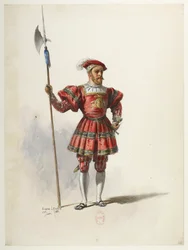 Btv1b84558104 36 - Saint-Saëns - Enrico VIII - Maquettes de costumes - Lacoste - 36. Costume