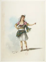 Btv1b84558104 41 - Saint-Saëns - Enrico VIII - Maquettes de costumes - Lacoste - 41. Costume