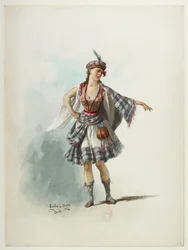 Btv1b84558104 43 - Saint-Saëns - Enrico VIII - Maquettes de costumes - Lacoste - 43. Costume