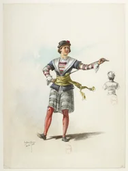 Btv1b84558104 46 - Saint-Saëns - Enrico VIII - Modelli in costume - Lacoste - 46. Costume