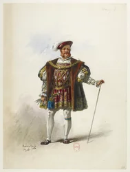 Btv1b84558104 59 - Saint-Saëns - Enrico VIII - Maquettes de costumi - Lacoste - 59. Enrico VIII