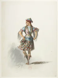 Btv1b84558104 67 - Saint-Saëns - Enrico VIII - Maquettes de costumes - Lacoste - 65° Costume