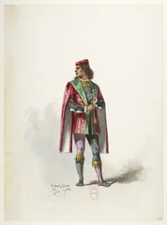 Btv1b84558104 69 - Saint-Saëns - Enrico VIII - Maquettes de costumes - Lacoste - 67° Costume
