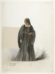 Btv1b84558104 72 - Saint-Saëns - Enrico VIII - Modelli in costume - Lacoste - 70. Leggende con collette