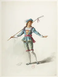 Btv1b84558104 83 - Saint-Saëns - Enrico VIII - Maquettes de costumes - Lacoste - 79° Costume