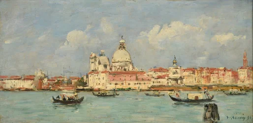 Venezia. Dogana e Notre-Dame-de-la-Salute