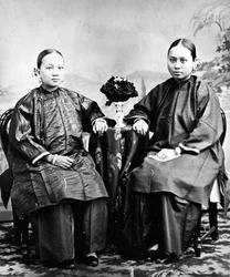 Ragazze di Hong Kong, ca. anni 1870