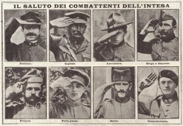 Il Saluto Dei Combattenti Dell
