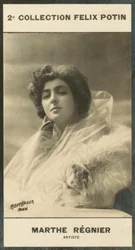 Marthe Regnier, Artista