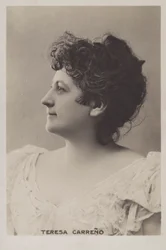Teresa Carreno, pianista, cantante, compositrice e direttrice d
