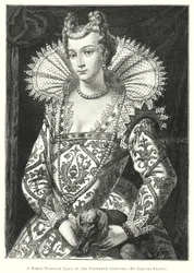 Una Nobile Donna Veneziana del XVI Secolo