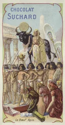 Antico dio toro egizio Apis