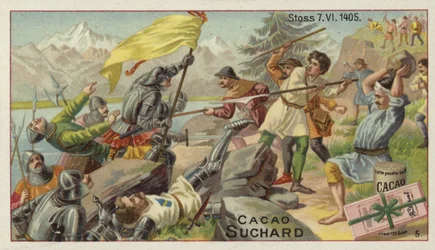 Battaglia di Stoss, Svizzera, 7 giugno 1405