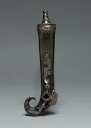 Flacone di innesco combinato e chiave a ruota, c.1600-50
