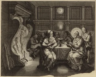 Conversazione di Gesù Cristo e Nicodemo