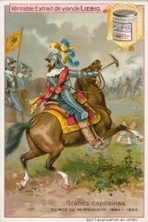 Conte di Pappenheim, carta Liebig, inizio XX secolo (cromo)