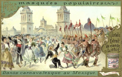 Ballo a un carnevale in Messico