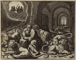 Daniele nella fossa dei leoni