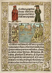 Frontespizio de Il Milione di Marco Polo
