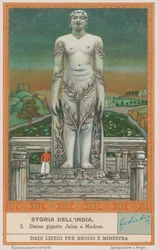 Statua Jain a Madras (Chennai)