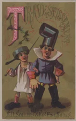 Lettera T, Travestimento